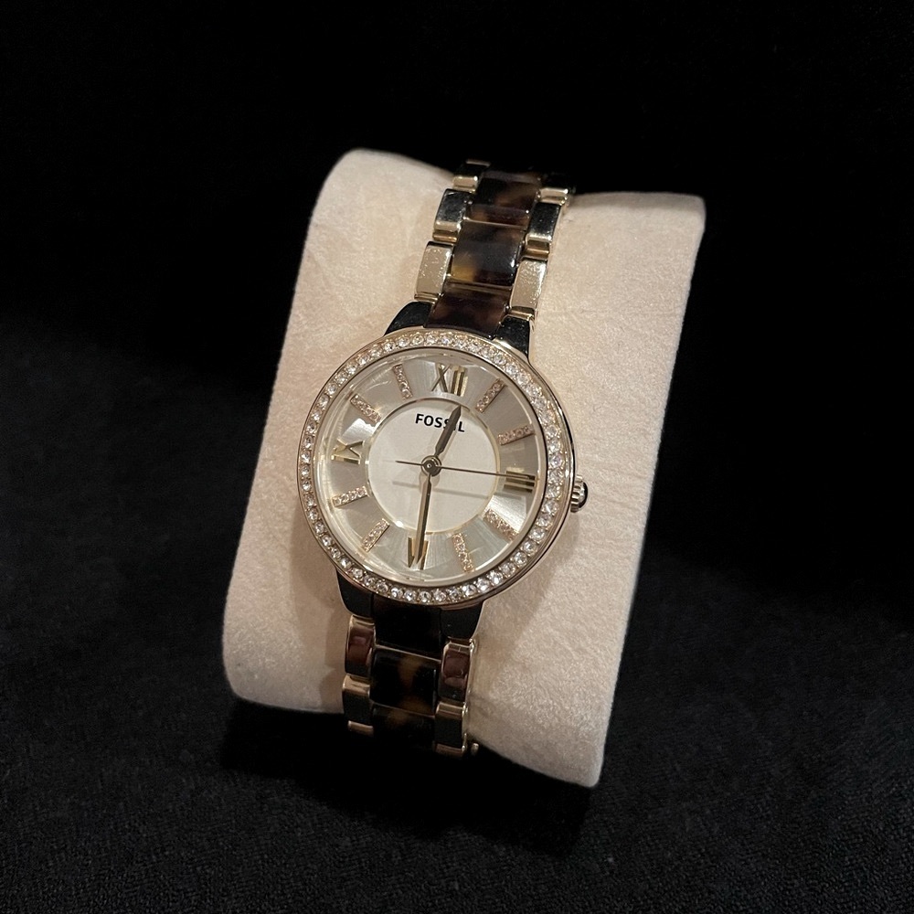 Women's Fossil tortoiseshell watch